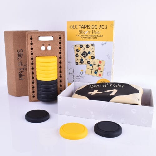 Pack Tapis + Jeu Jaune&Noir