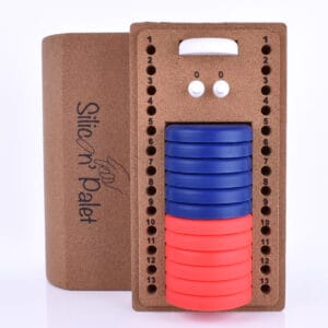 Silicon Palet Bleu&Rouge