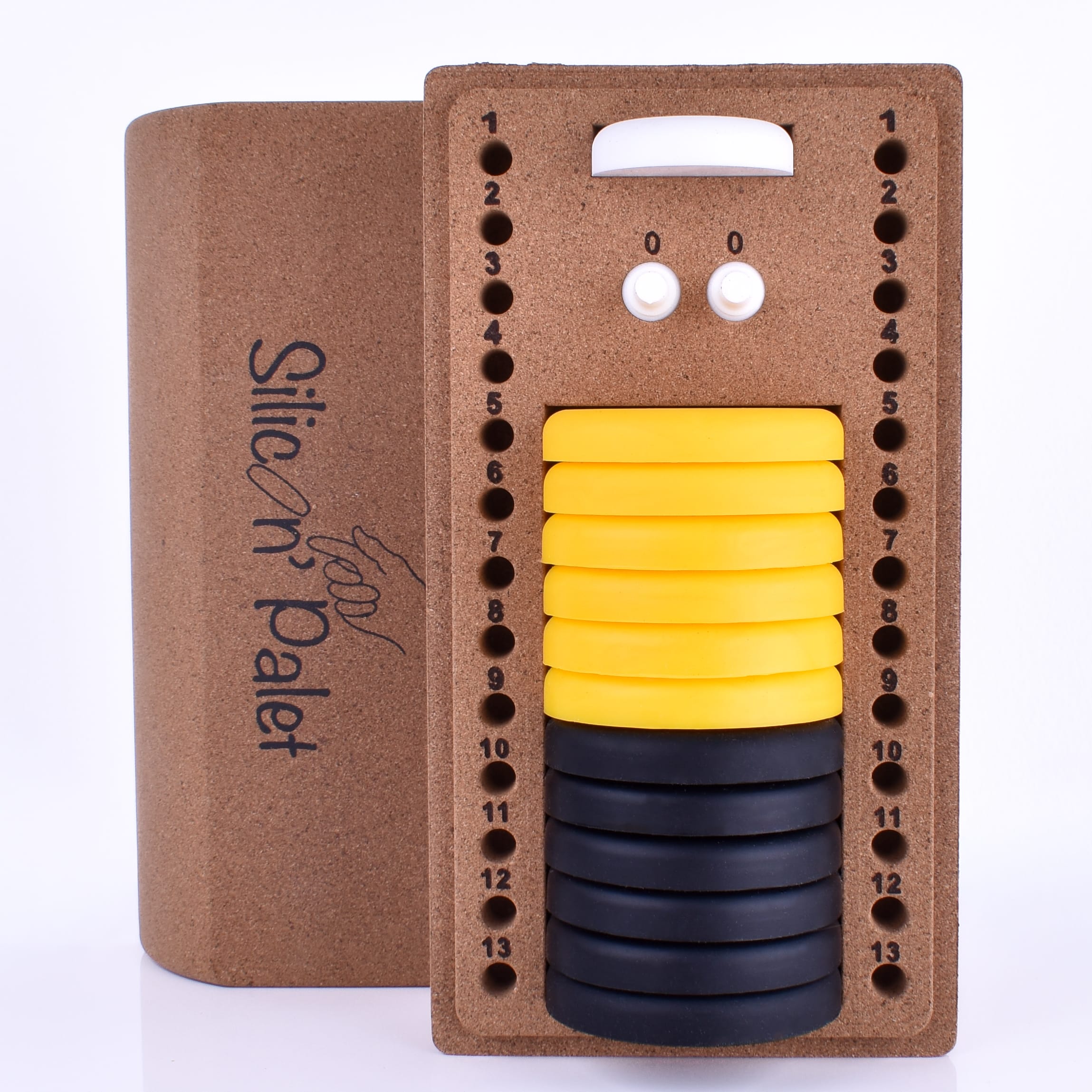 Silicon Palet Jaune&Noir